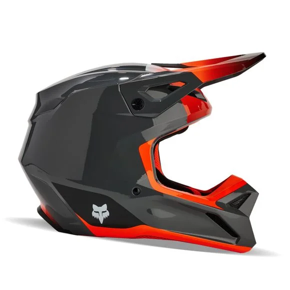 Casque cross Fox YOUTH V1 BALLAST – Rouge / Blanc Ref : FX4132