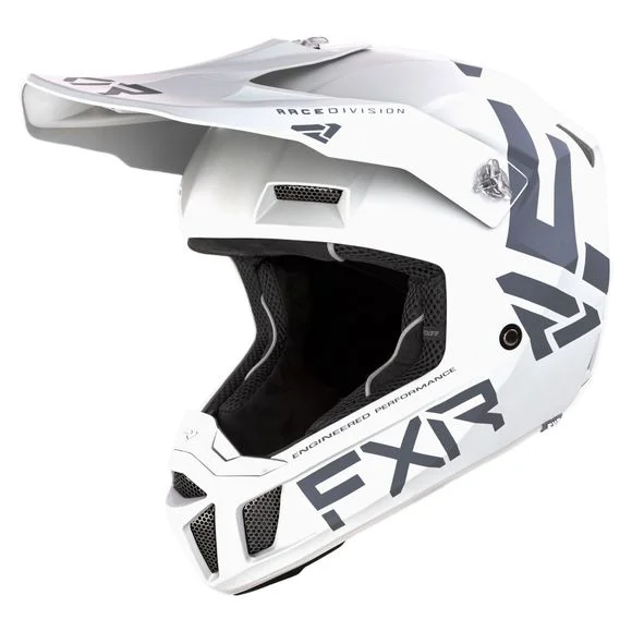 Casque cross FXR CLUTCH CX WHITE 2021 – Blanc Ref : FXR0082
