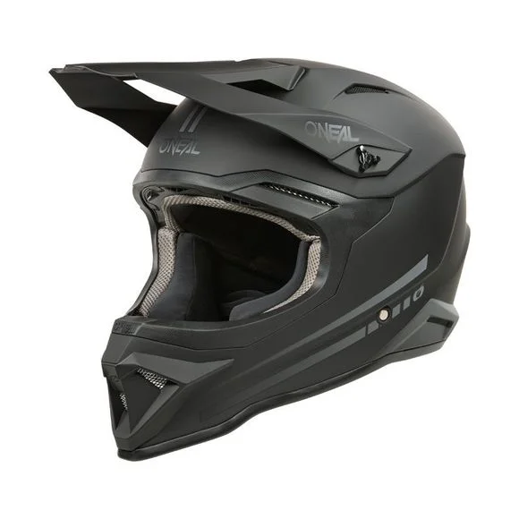 Casque cross O’Neal 1 SRS – SOLID – ENFANT – Noir Ref : OL2058