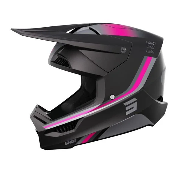 Casque cross Shot FURIOUS – AIM 2024 – Rose Ref : SO2451-C189