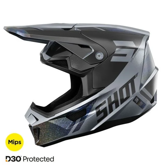 Casque cross Shot LITE – ULTRA 2025 – Noir / Multicolore Ref : SO2586