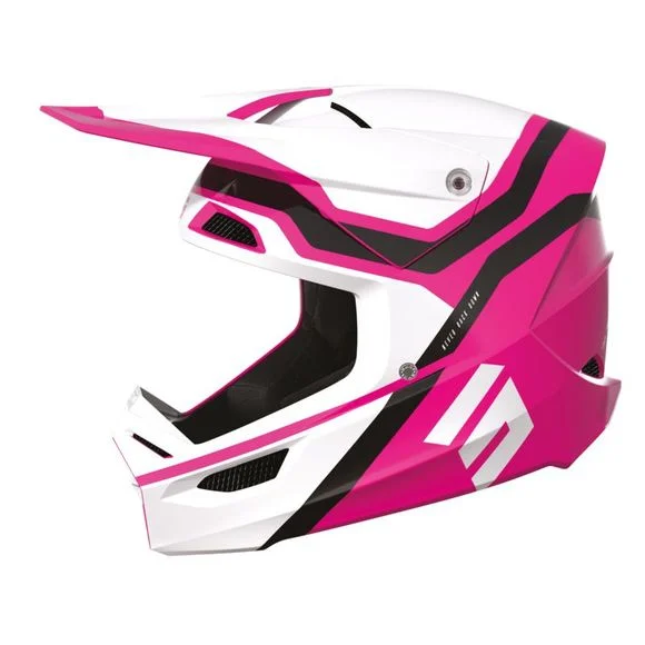 Casque cross Shot RACE – SKY 2023 – Rose Ref : SO2407
