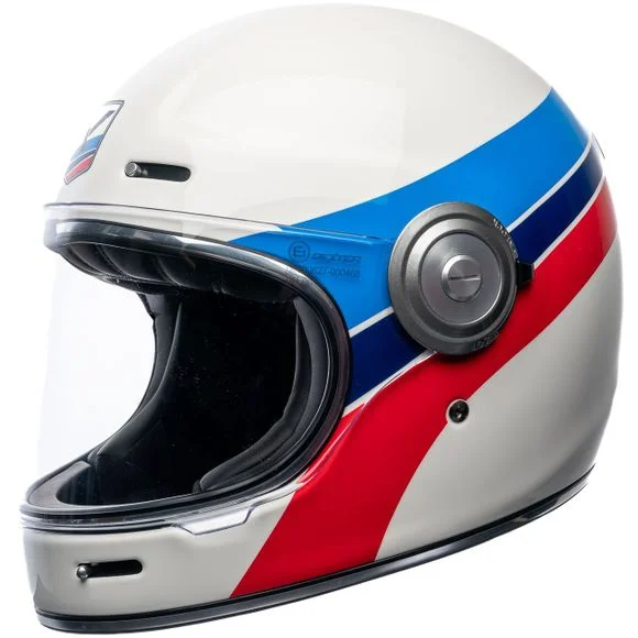 Casque Dexter TANNEN KERO – Blanc / Bleu Ref : DX0672
