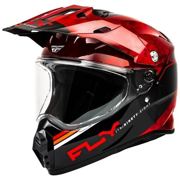 Casque Fly TREKKER KRYPTEK CONCEAL – Noir / Rouge Ref : FL1527