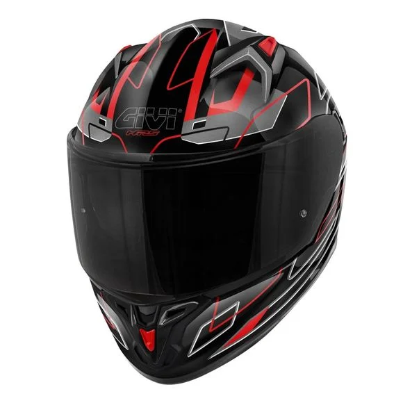 Casque Givi 50.9 ASSAULT – Noir / Rouge Ref : GI2063