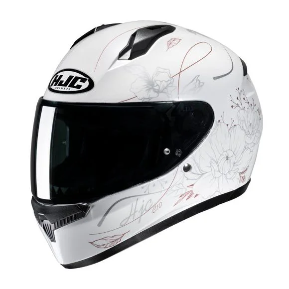 Casque Hjc C10 – EPIK – Blanc / Rose Ref : HJ1031
