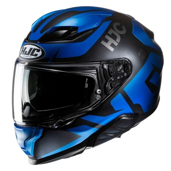 Casque HJC F71 Noir et Bleu