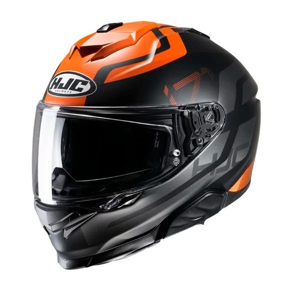 Casque Hjc I71 – ENTA – Orange / Noir Ref : HJ1022