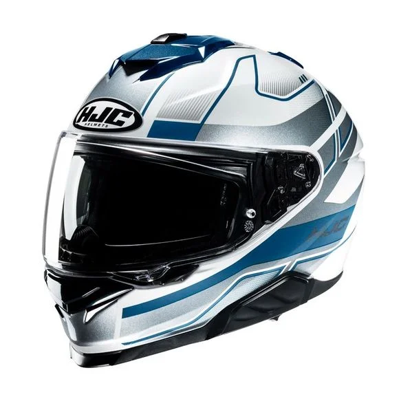 Casque Hjc I71 – IORIX – Gris / Bleu Ref : HJ1108