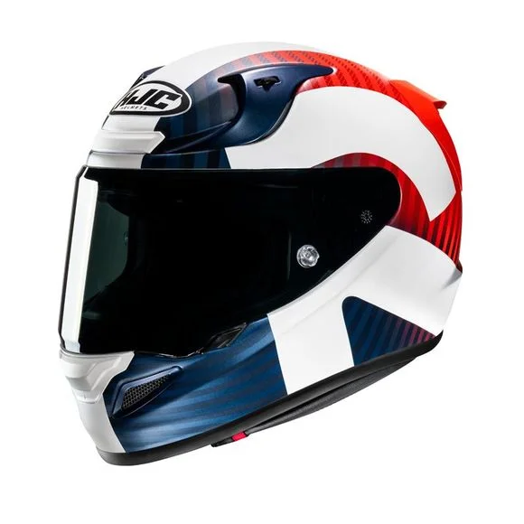 Casque Hjc RPHA 12 – OTTIN – Bleu / Blanc Ref : HJ1094