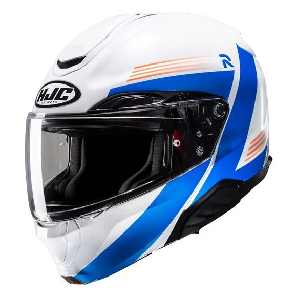 Casque Hjc RPHA91 – ABBES – Bleu / Orange Ref : HJ1101