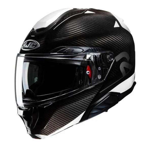 Casque Hjc RPHA91 CARBON – NOELA – Noir / Blanc Ref : HJ1103