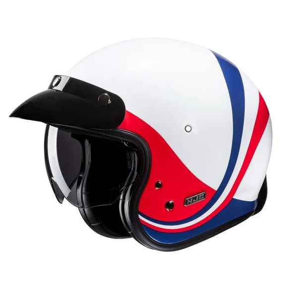 Casque Hjc V31 – EMGO – Rouge / Bleu Ref : HJ1118