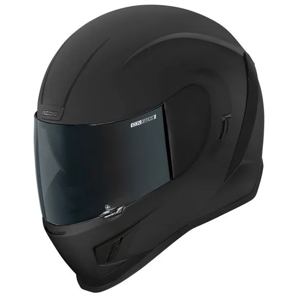 Casque Icon AIRFORM – DARK – Noir Ref : IC0815
