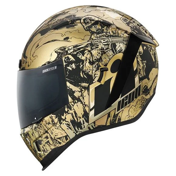 Casque Icon AIRFORM – GUARDIAN – Jaune Ref : IC0740