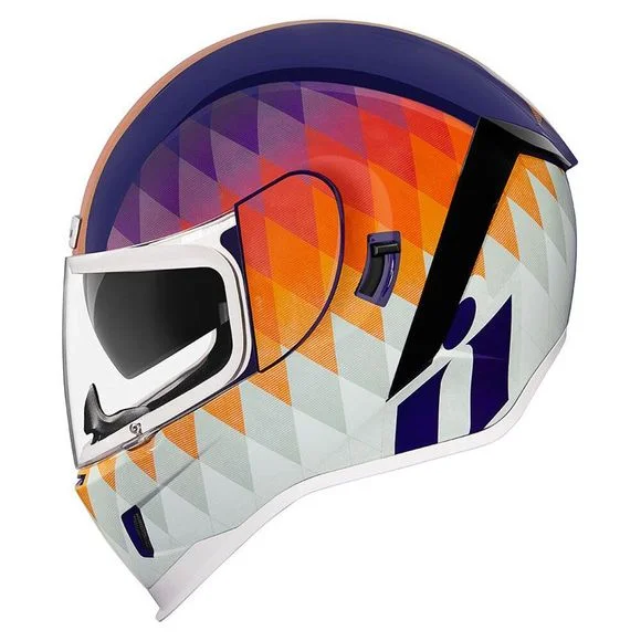 Casque Icon AIRFORM – HELLO SUNSHINE – Blanc Ref : IC0731