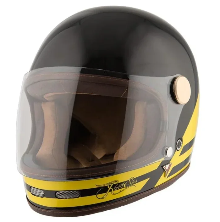 Casque intégral ByCity Roadster Noir Jaune XLarge 919637