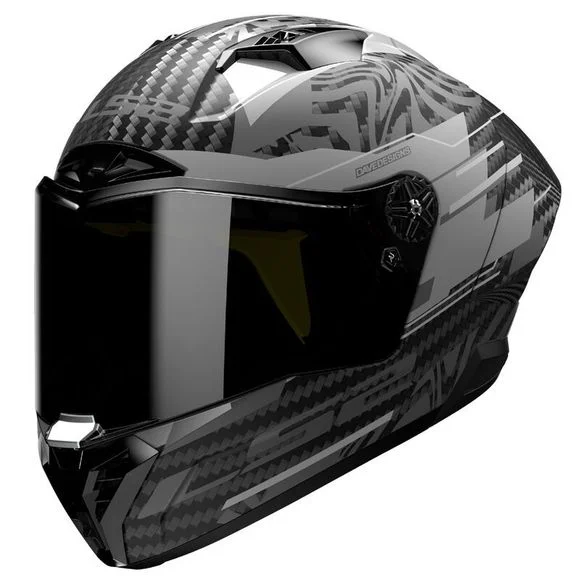 Casque LS2 FF805 THUNDER CARBON – POLAR – Noir Ref : LS0836