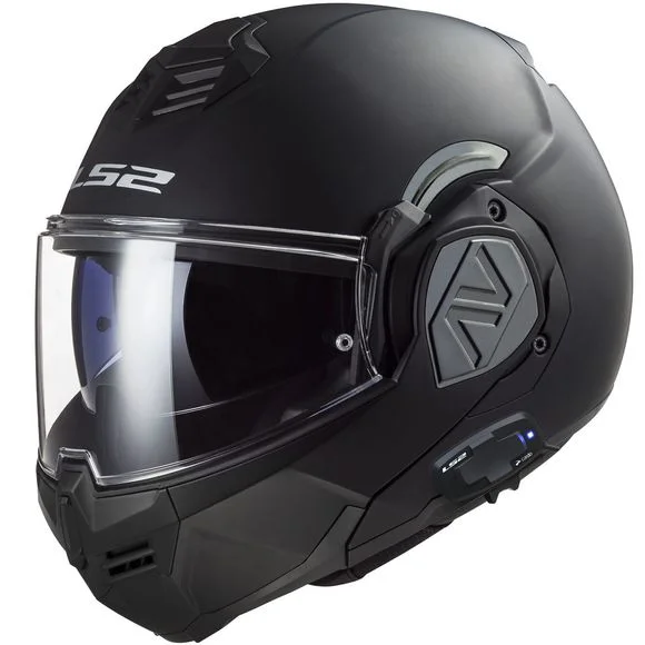 Casque LS2 FF906 ADVANT – SOLID – Avec intercom LS2-4X – Noir Ref : LS0999
