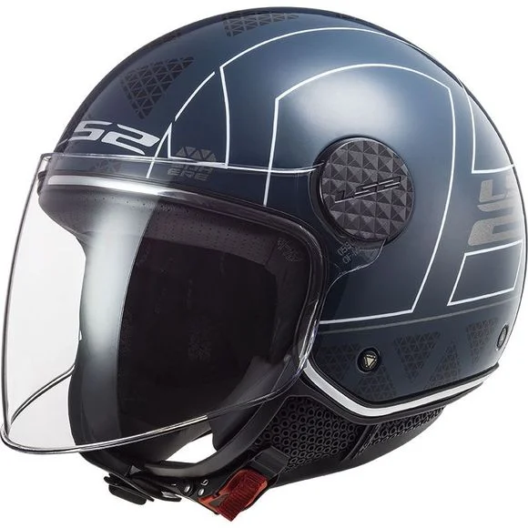 Casque LS2 OF558 – SPHERE LUX – LINUS – Bleu Ref : LS0604