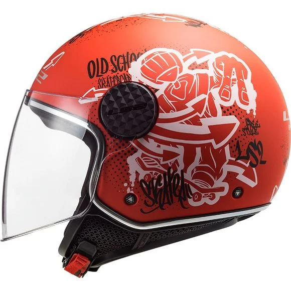 Casque LS2 OF558 – SPHERE LUX – SKATER – Rouge Ref : LS0699