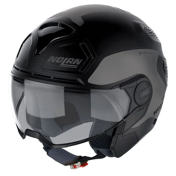 Casque Nolan N30-4 T – UNCHARTED – Noir Ref : NL1483