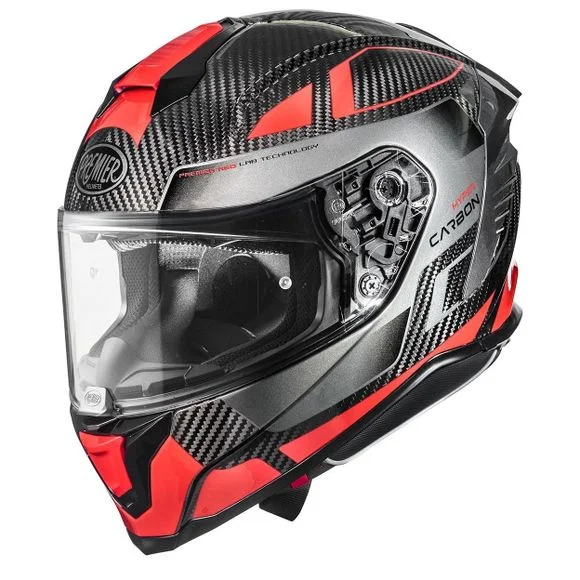 Casque Premier HYPER CARBON TK – Carbone / Rouge Ref : PE0436