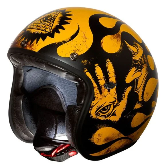 Casque Premier LE PETIT CLASSIC – BD 12 BM – Noir / Jaune Ref : PE0262