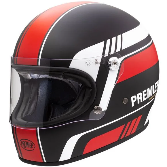 Casque Premier TROPHY – BL – MATT – Noir / Rose Ref : PE0305