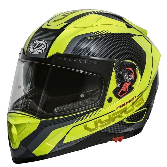 Casque Premier VYRUS – MP – FLUO – Noir / Jaune Ref : PE0242