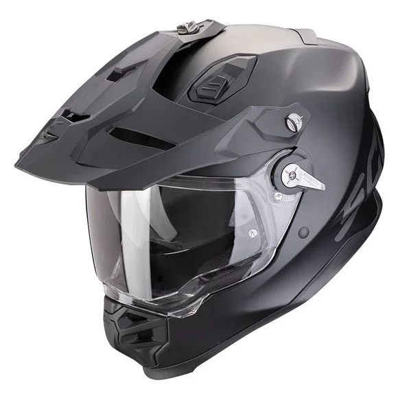 Casque Scorpion Exo ADF-9000 AIR – SOLID – Noir Ref : SC0979