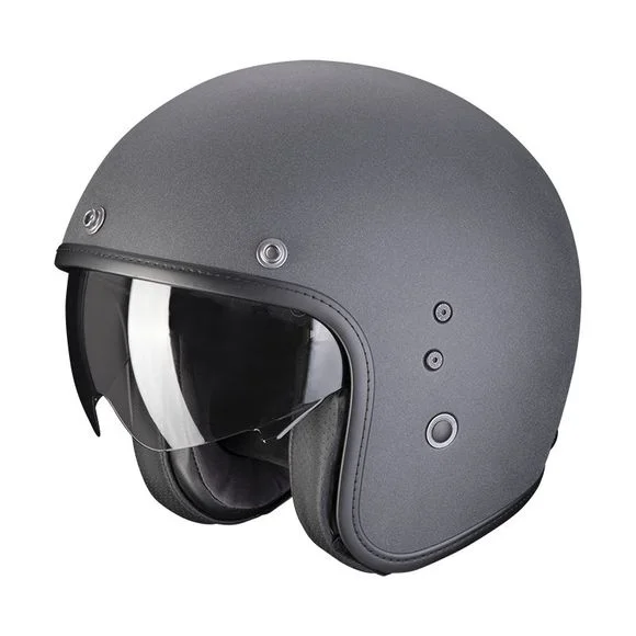 Casque Scorpion Exo BELFAST EVO – GRAPHITE – Gris Ref : SC0886