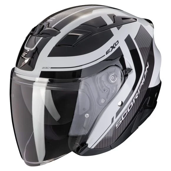Casque Scorpion Exo EXO-230 – PUL – Noir / Jaune Ref : SC1017