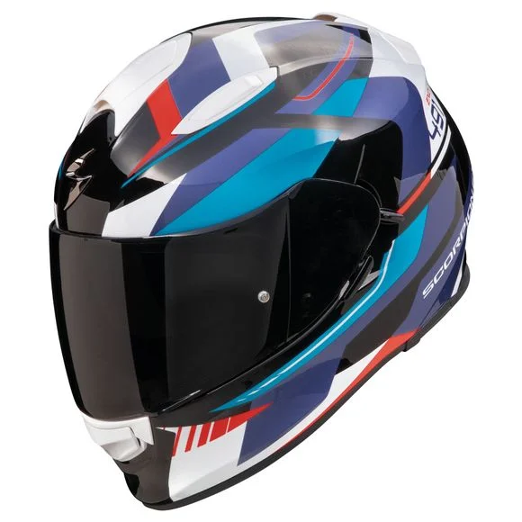 Casque Scorpion Exo EXO-491 – ABILIS – Noir / Bleu Ref : SC1047
