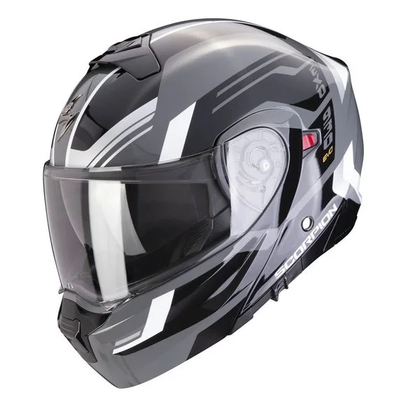 Casque Scorpion Exo EXO-930 EVO – SIKON – Noir / Gris Ref : SC0987