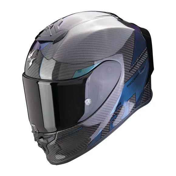 Casque Scorpion Exo EXO R1 EVO CARBON AIR – RALLY – Noir Ref : SC0992