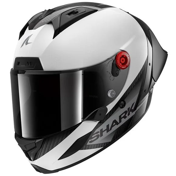 Casque Shark AERON-GP – Carbone / Blanc Ref : SH1725-CCWA