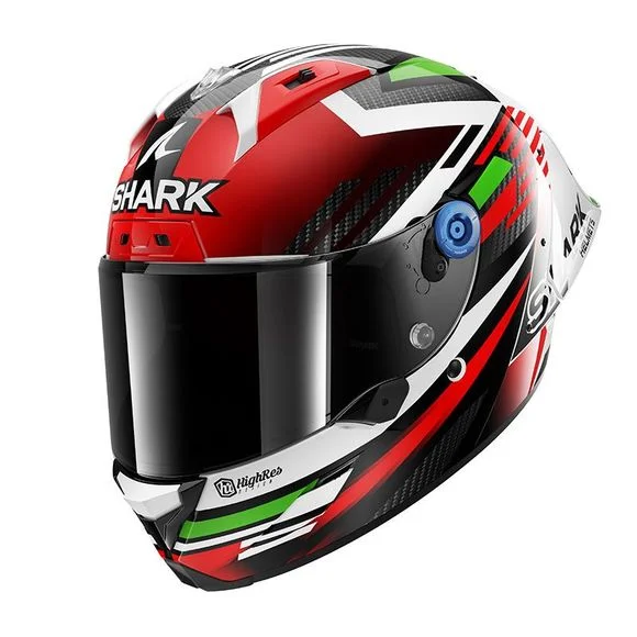 Casque Shark AERON-GP FIM RACING FIRSTLAP – Carbone / Rouge Ref : SH1797-CRG