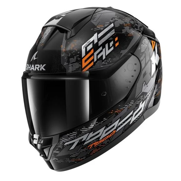 Casque Shark RIDILL 2 – MOLOKAI – Noir / Gris Ref : SH1718-C3501