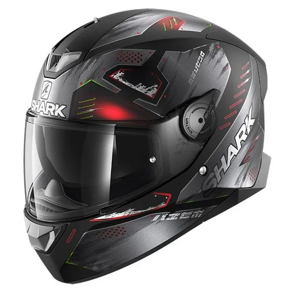 Casque Shark SKWAL 2.2 VENGER MAT – Noir / Gris Ref : SH1304