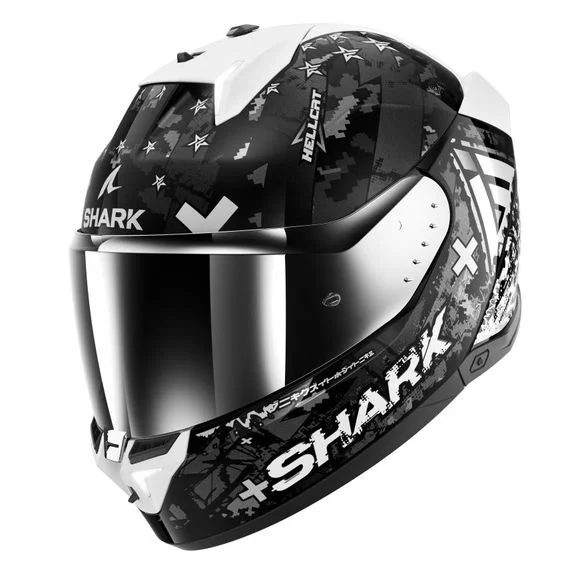 Casque Shark SKWAL i3 – HELLCAT – Noir / Gris Ref : SH1714-C48172
