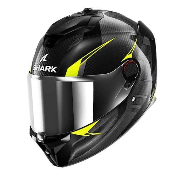 Casque Shark SPARTAN GT PRO – KULTRAM CARBON – Noir / Jaune Ref : SH1709-CDKY