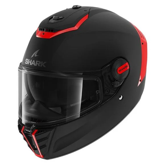 Casque Shark SPARTAN RS BLANK MAT SP – Noir / Orange Ref : SH1616