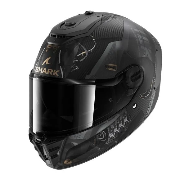 Casque Shark SPARTAN RS CARBON XBOT – Noir / Gris Ref : SH1712-CDAC
