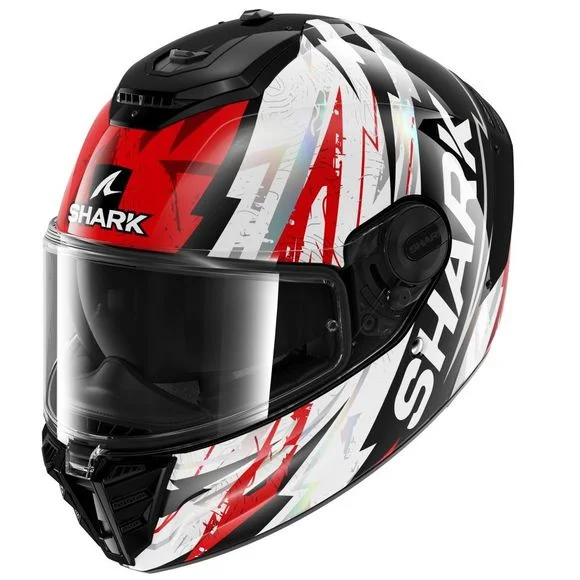 Casque Shark SPARTAN RS HIBOLT – Noir / Rouge Ref : SH1787-BRC