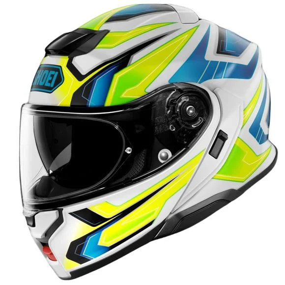 Casque Shoei NEOTEC 3 – ANTHEM – Blanc / Jaune Ref : SI0563