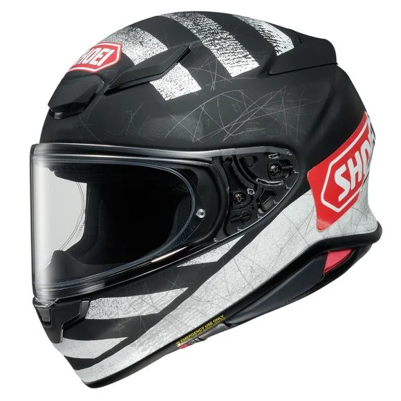 Casque Shoei NXR2 – SCANNER – Noir / Blanc Ref : SI0472