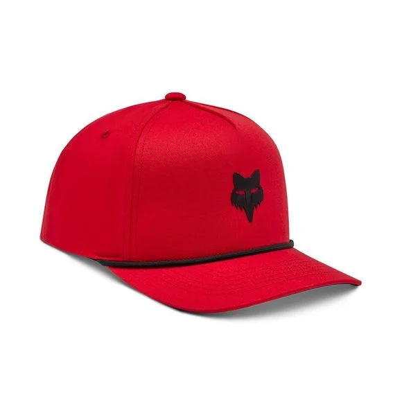 Casquette Fox FOX HEAD ROPE – Rouge / Noir Ref : FX4833 / 33144-122-OS