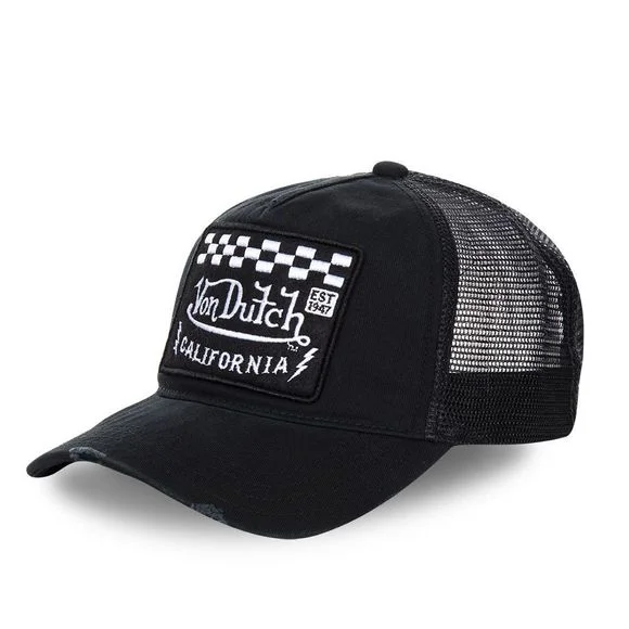 Casquette Von Dutch TRUCK02 – Noir Ref : VNDH0060 / VD/0/CAS1/TRUCK02-TU