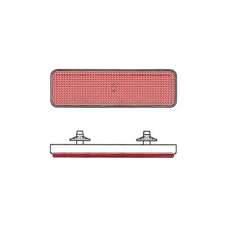 Catadioptre moto V PARTS rectangulaire 94x28mm